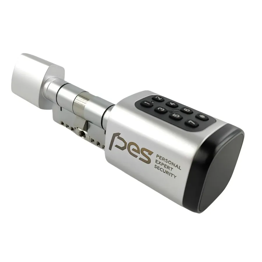 PES Cylinder 3 с клавиатурой и сканером отпечатков пальца PES Cylinder 3 с клавиатурой и сканером отпечатков пальца