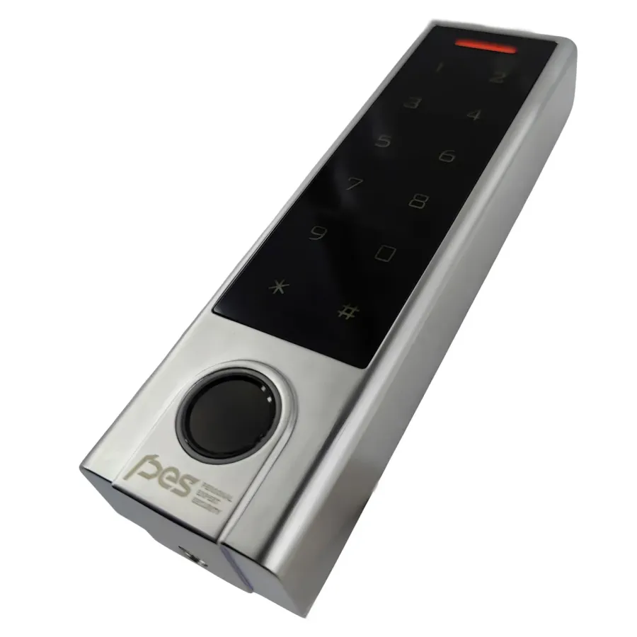PES KeyPad slim биометрический контроллер доступа серый PES KeyPad slim биометрический контроллер доступа серый