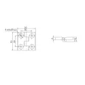 Петли листовые 50х50 мм RZ H1050.1.2.1
