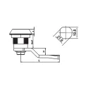 Замок для распределительного щита RZ 308-5-6