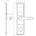 Автономный RFID замок SEVEN LOCK SL-7731 silver