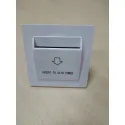 Энергосберегающий карман для гостиниц SEVEN LOCK P-7751 white