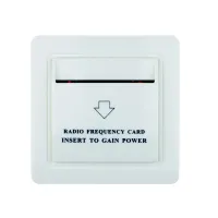 Энергосберегающий карман для гостиниц SEVEN LOCK P-7751 white