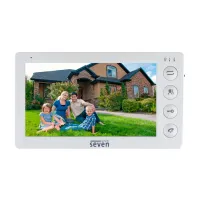Домофон SEVEN DP–7574 white Домофон SEVEN DP–7574 white