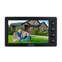 Домофон SEVEN DP–7574 black Домофон SEVEN DP–7574 black