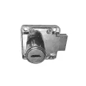 Мебельный замок врезной RZ 138-22.ML, латунь