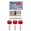 Цилиндр CISA Astral Tekno PRO 100 (45*55) никель матовый 3 ключа