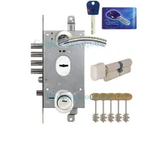 Замок Mottura 54.797 комплект - ручка TION ZEUS ЦАМ - цилиндр RBLOCK (Mul-T-Lock) Замок Mottura 54.797 комплект - ручка TION ZEUS ЦАМ - цилиндр RBLOCK (Mul-T-Lock)