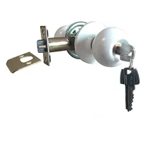 Ручка-замок KNOBSET TESA 1-WAY 3900U0 UNIV BOLA (под ключ с фиксацией)