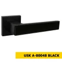 Дверные ручки USK A-80048 BLACK ЧЕРНЫЙ ГЛЯНЕЦ