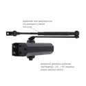 Дверной доводчик RYOBI D-1554 STD GREY_ANTHRACITE FIRE [80кг|1100мм]