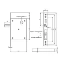 Скрытый замок SEVEN LOCK SL-7704 (замена kale 257) Скрытый замок SEVEN LOCK SL-7704 (замена kale 257)