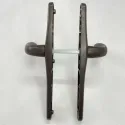 Замок Kale 152-3MR с ручкой RAL 8019 [Серо-коричневый] (комплект)