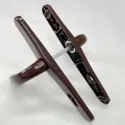 Замок Kale 152-3MR с ручкой RAL 8017 [Шоколадно-коричневый] (комплект)