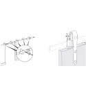 Раздвижная система Loft LJ-1040-200 [100 кг] для тяжелых дверей