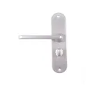Комплект дверных ручек RDA Uno WC (механізм 258) хром матовий