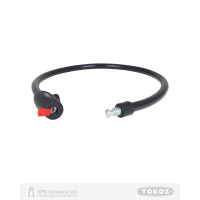 Замок з тросом TOKOZ MOTO BLACK 100 см 2KEY ТК8