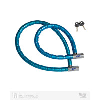 Замок з тросом VIRO MOTO SERPIS 120 см 2KEY
