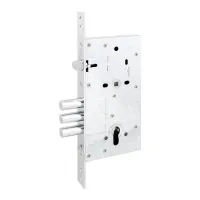 Врезной замок Securemme 2061UCR60XX - 3-ригельный c защелкой